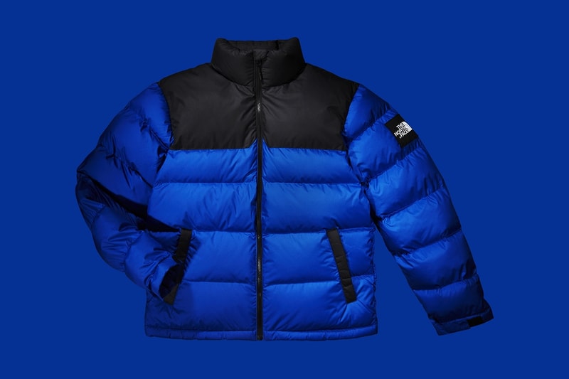 The North Face Nuptse 25ans 1992 Bleu Rouge Jaune Noire