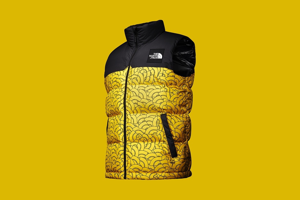 The North Face Nuptse 25ans 1992 Bleu Rouge Jaune Noire