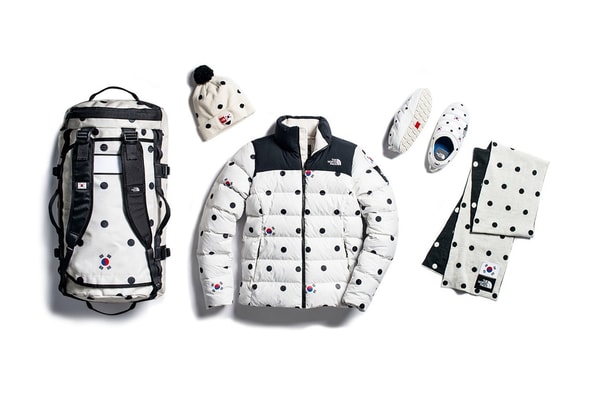 La collection internationale The North Face Corée et États-Unis