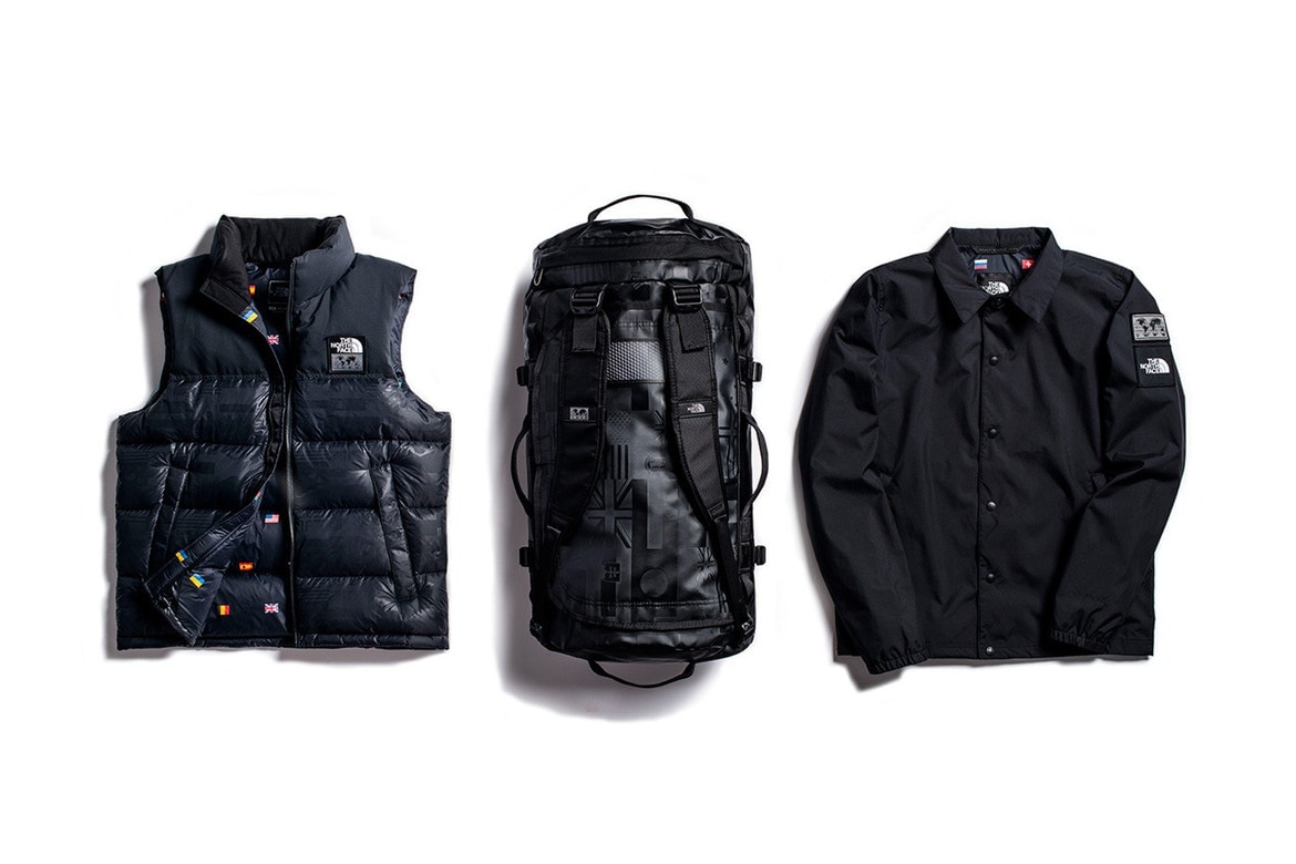 La collection internationale The North Face Corée et États-Unis