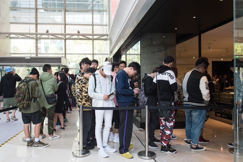 Un pop up pour la nouvelle collaboration UNDEFEATED BAPE Shanghai