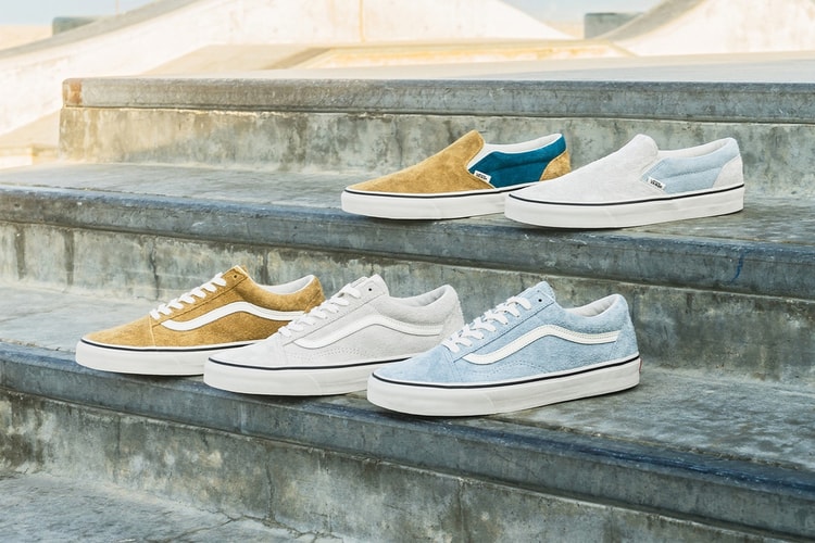 La Vans Old Skool Et Classic Slip-On Se Drapent D’Un Suede Duveteux