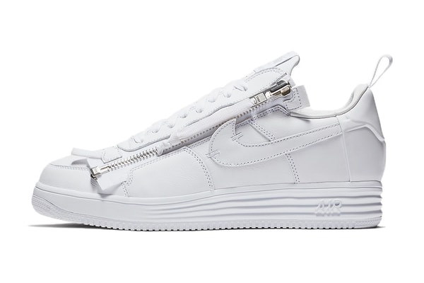 Nike Lunar Force 1 ACRONYM Zip Blanc
