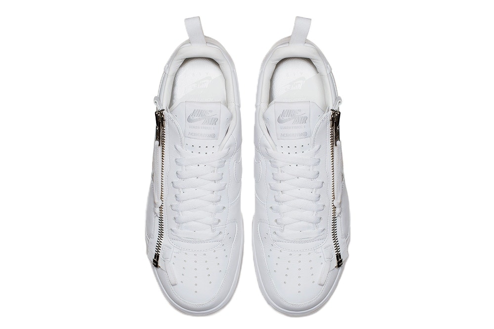 Nike Lunar Force 1 ACRONYM Zip Blanc