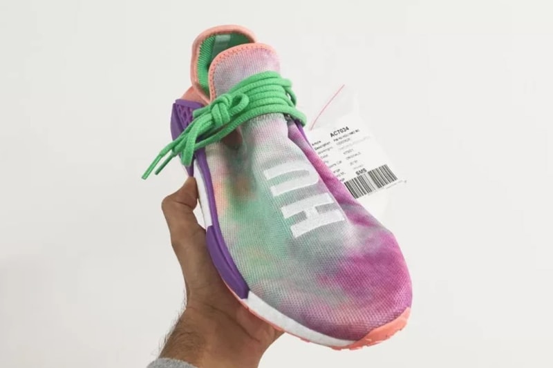 Pharrell Williams NMD HU adidas Originals Tie Dye Exclusivité Printemps