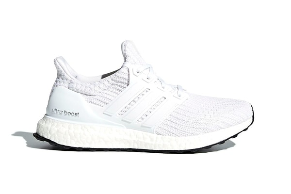 Sneaker adidas Ultra BOOST 4.0 "Core White" Avec Empeigne Primeknit Et Cage Latérale