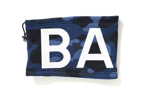 Cache-Cou BAPE Automne Hiver 2017 Camo Bleu, Rouge, Violet