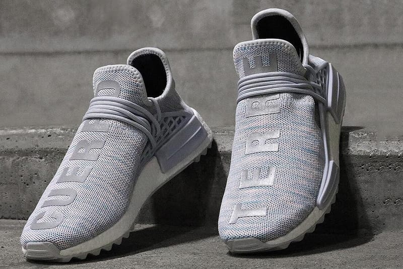 Gros Plan Sur La Collaboration De Pharrell Entre Billionaire Boys Club Et La adidas Hu NMD Trail