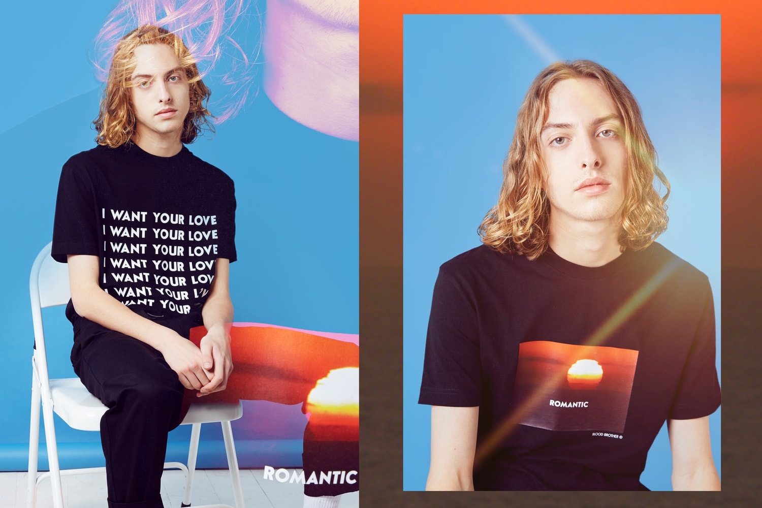 Collection Blood Brother Et Liberty London T-shirt Imprimé Graphique