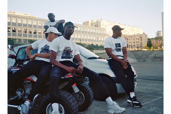 BSHP NST Bishop Nast T-shirts Blancs Voiture