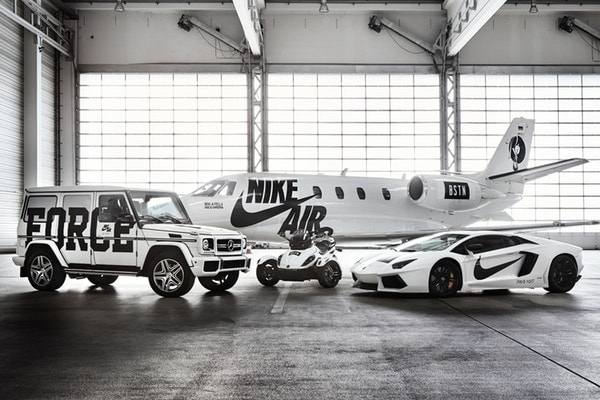 BSTN Revisite Ses Véhicules Pour La Campagne Nike AF100