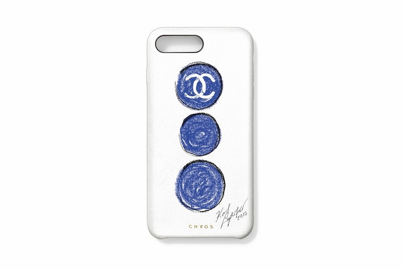 Chaos x CHANEL Étuis Téléphone Or, Argent, Blanc