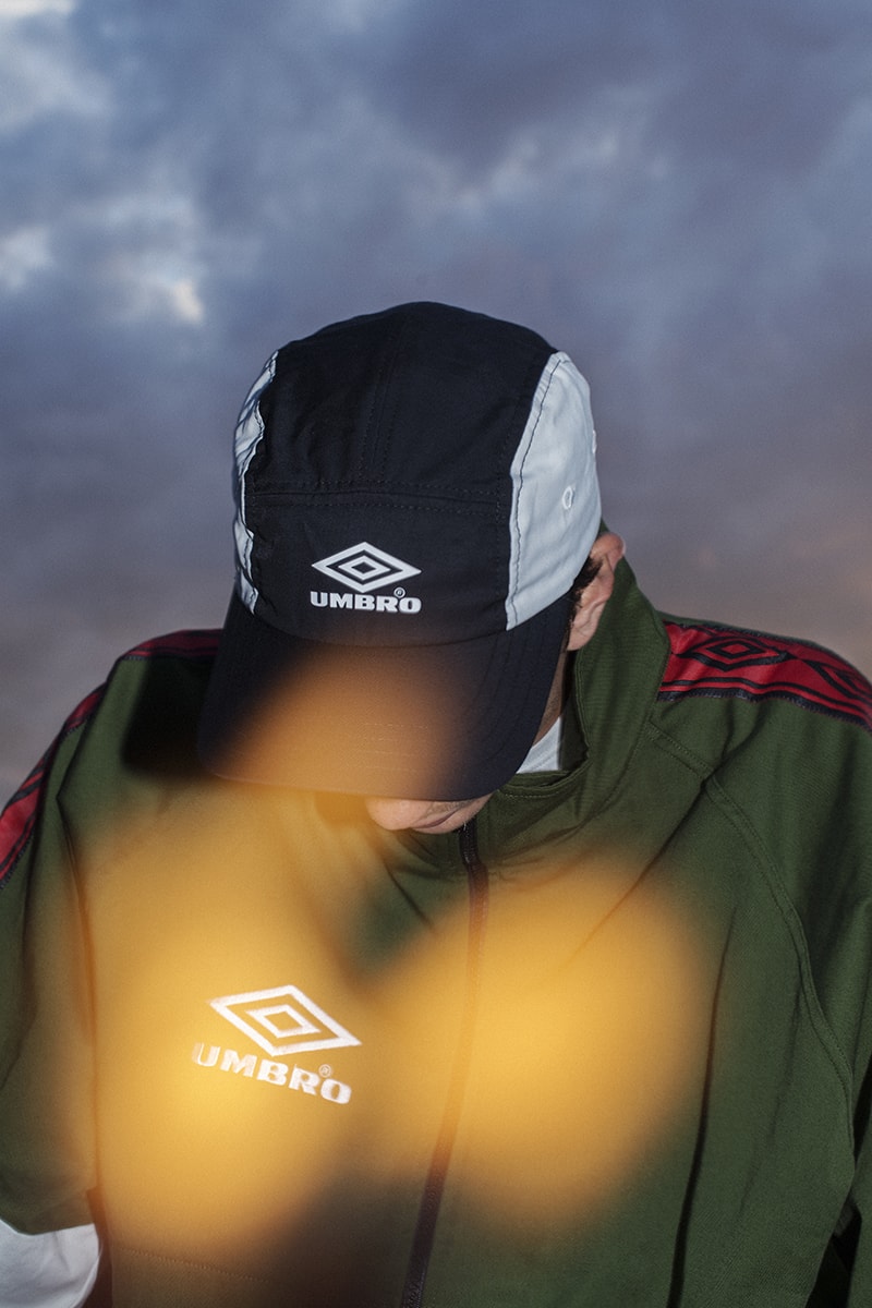 Umbro AVNIER Collection Capsule Veste Survêtement Sweat Casquette Sweatshirt Chemise Jean Casquette