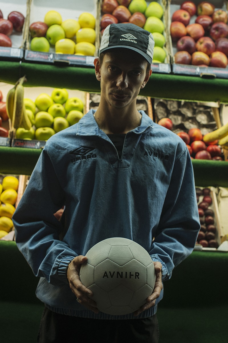 Umbro AVNIER Collection Capsule Veste Survêtement Sweat Casquette Sweatshirt Chemise Jean Casquette