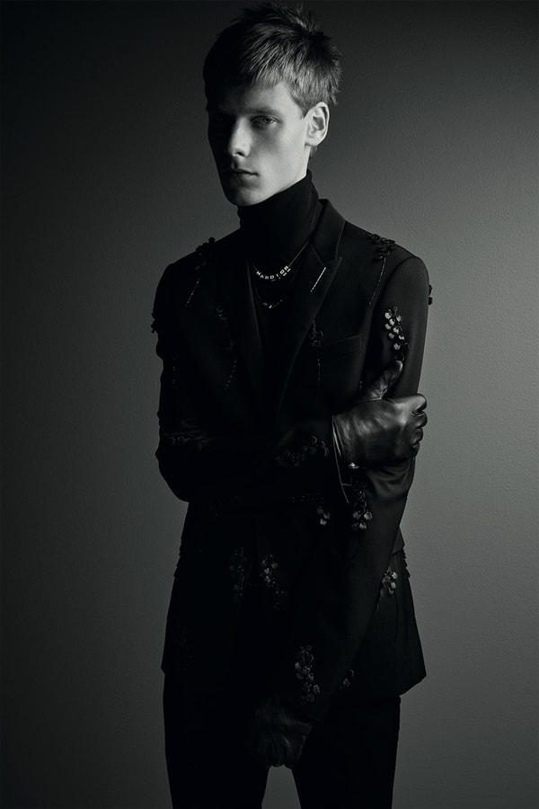 Collection Dior Homme Noir et Blanc Par Patrick Demarchelier