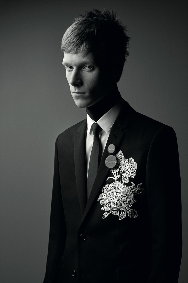 Collection Dior Homme Noir et Blanc Par Patrick Demarchelier