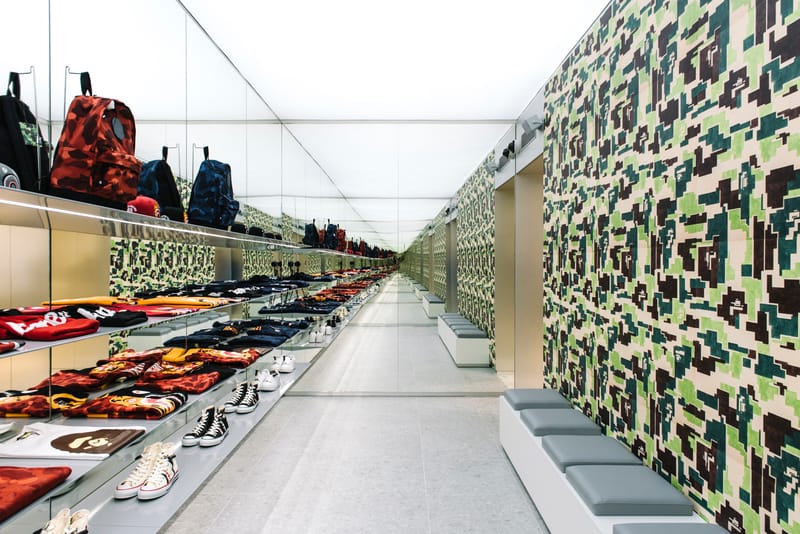 Découvrez La Nouvelle Boutique BAPE À Paris