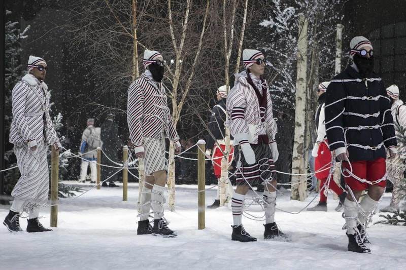 Moncler Automne Hiver 2018 Thom Browne Défilé