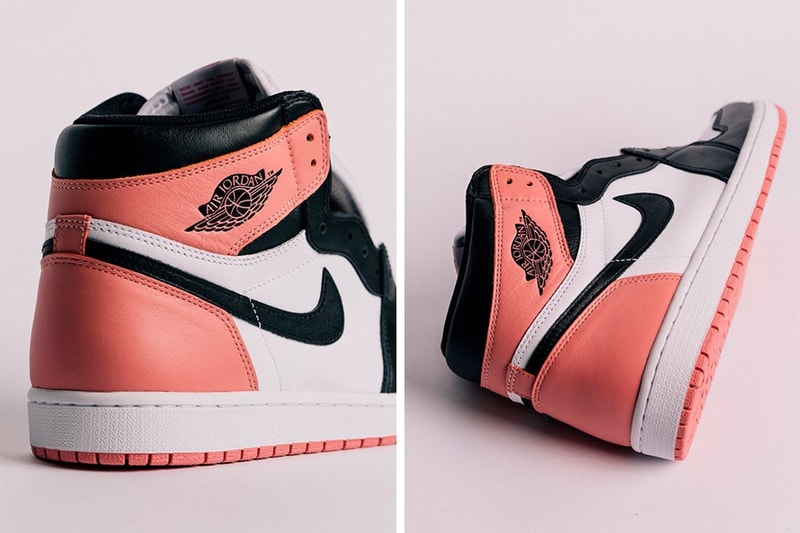 Gros Plan Sur La Air Jordan 1 "Rust Pink"