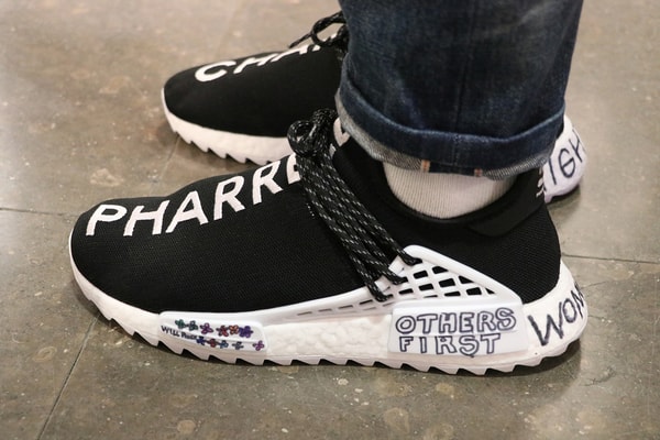 CHANEL x adidas Originals Hu NMD Porté Pharrell Williams Customisé Women Rights Others First Will Power