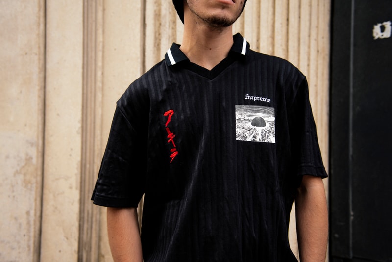 Supreme Akira Hoodie Noir Sortie Paris Paul Mougeot HYPEBEAST France