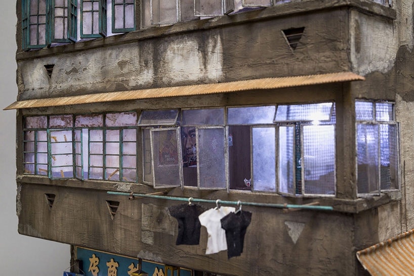 Le Temple Street, Hong Kong, En Miniature Par L'artiste Joshua Smith