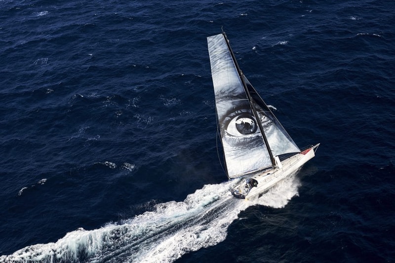 JR Œil Voilier IMOCA Transat Jacques Vabre Yoann Richomme Pierre Lacaze  BrazilFoundation