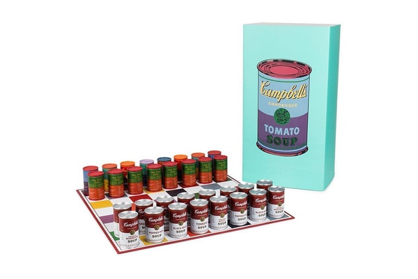Jeu D'échecs Collector Kidrobot X Fondation Andy Warhol Boîtes Soupe Campbell