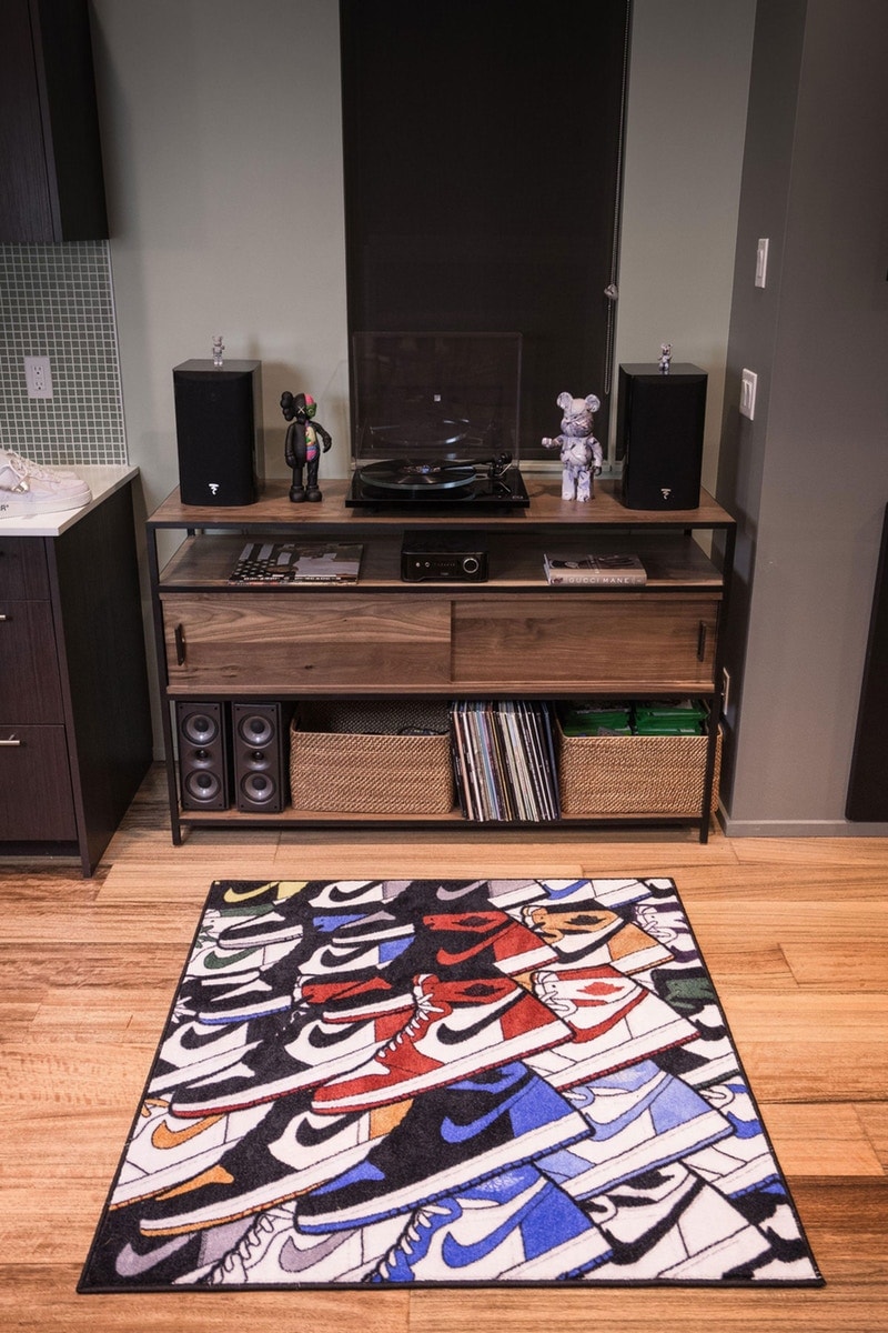 Rainbow Study Tapis Air Jordan 1