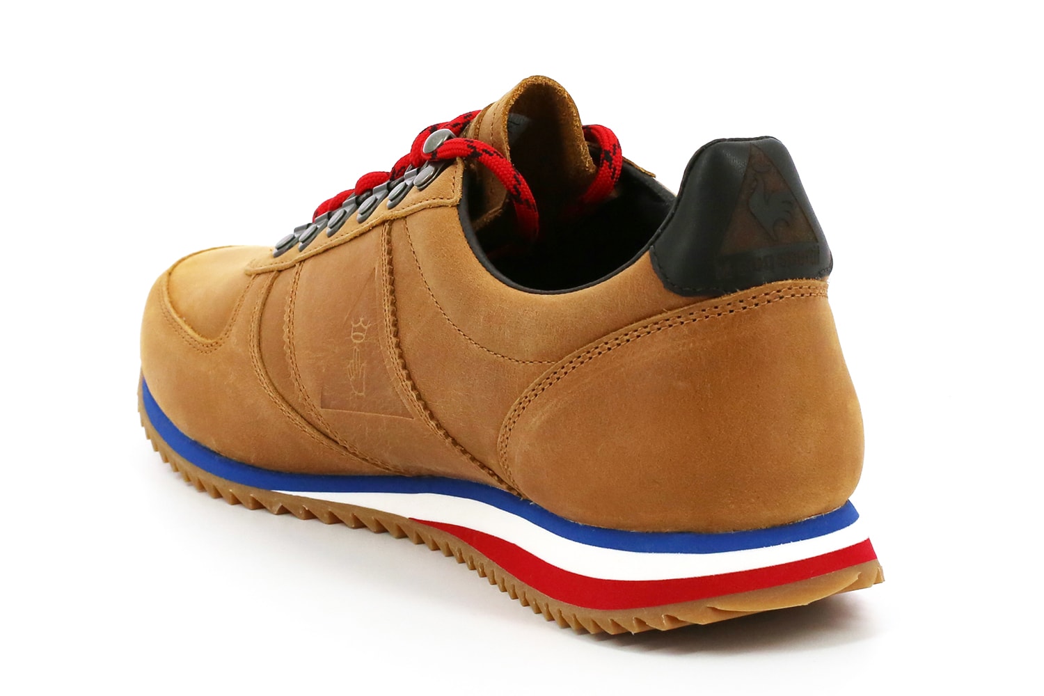 Le Coq Sportif Opinel Turbostyle Cuir Camel Couteau Hêtre