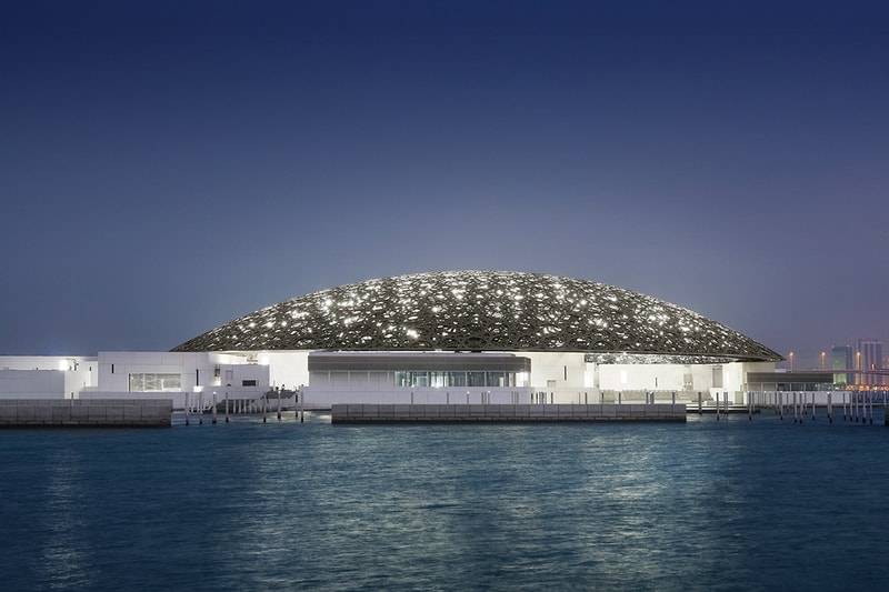 Musée Louvre Abu Dhabi Cube Blanc Dôme Métal Jean Nouvel Mohamed Somji
