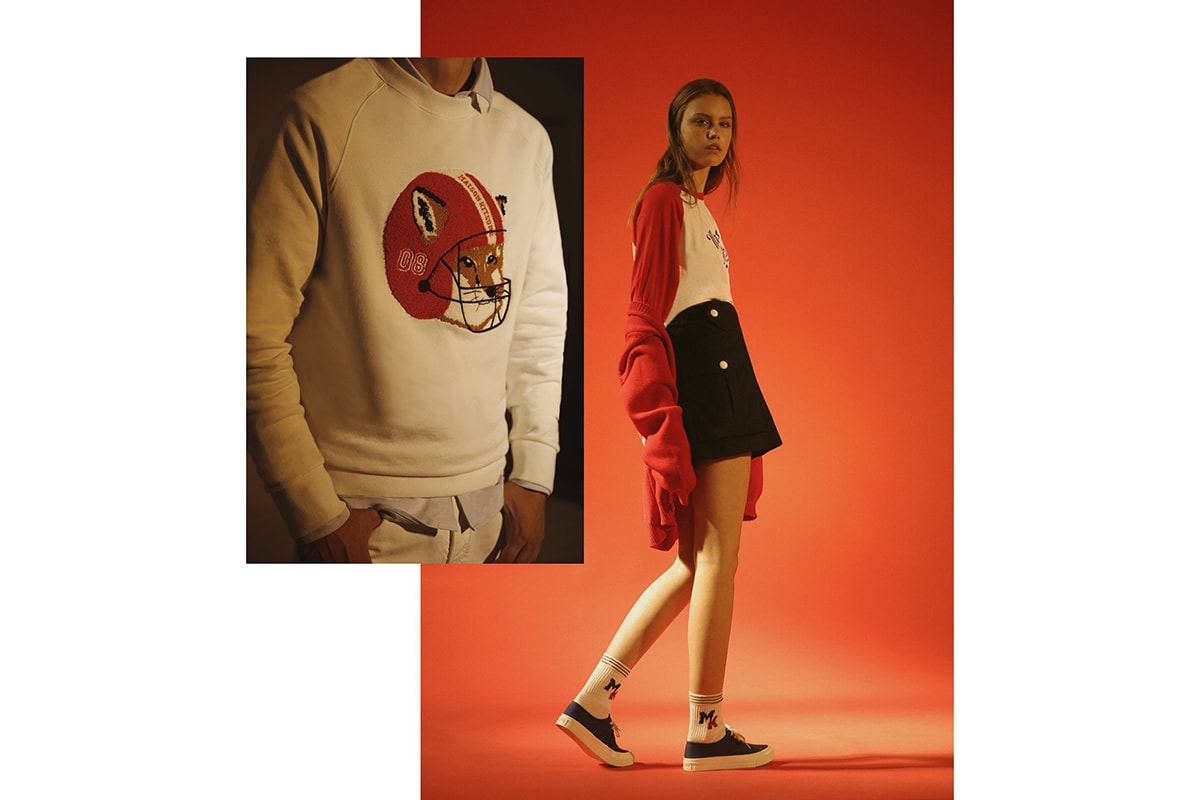Maison Kitsuné Collection Capsule Kitsuné Western Jacket Bandana T-Shirt Ivy League