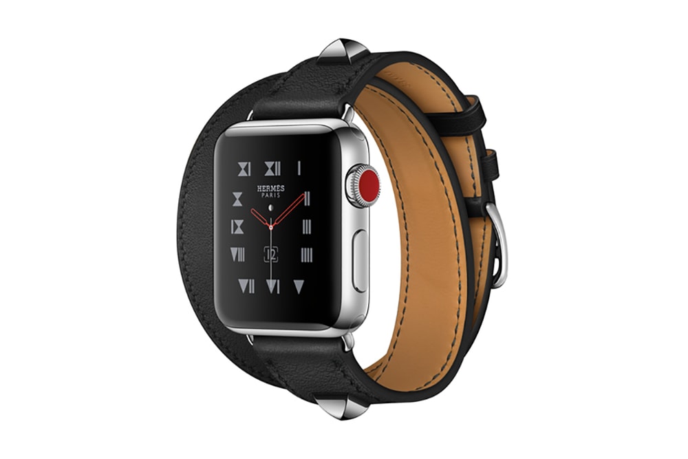 Apple Watch Hermès Series 3 Noir Clou