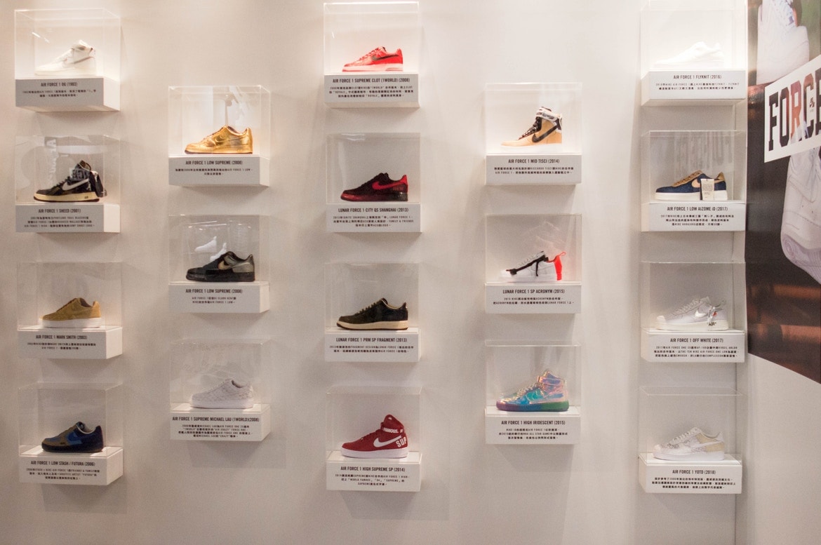 Pop Up Nike Pour Les 35 Ans De La Air Force 1