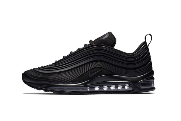 La Nike Air Max 97 Ultra Arrive Dans Un Tout Nouveau Design Noir