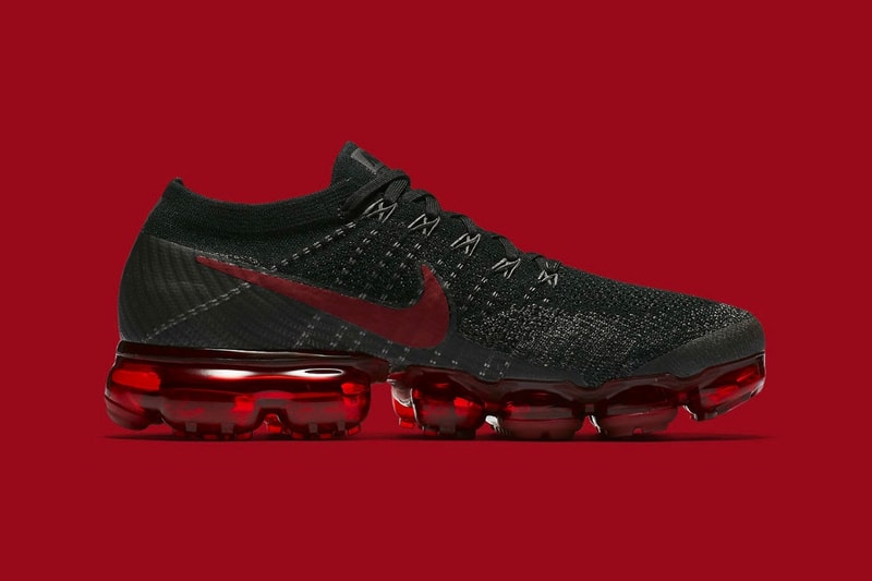 Nike Air VaporMax Flyknit Bred Noir Gris Noir Gris Anthracite Rouge Flywire 3M