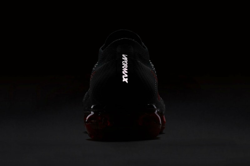 Nike Air VaporMax Flyknit Bred Noir Gris Noir Gris Anthracite Rouge Flywire 3M