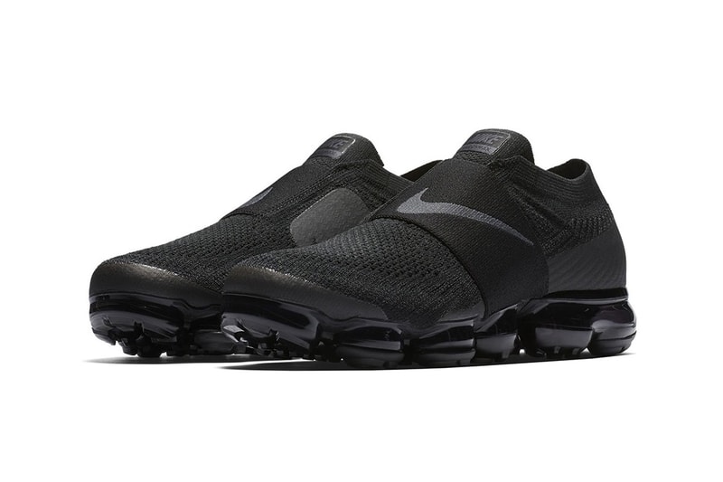 Nike Air VaporMax Moc Triple Black Flyknit Strap