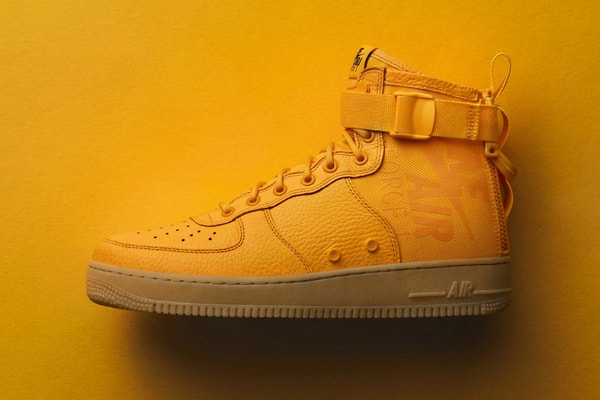 Odell Beackham Nike AF1 SF-AF1 Mid Yellow Mustard