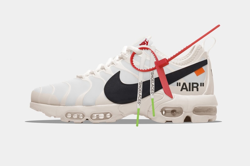 Virgil Abloh Off-White Nike The Ten Par The Golden Shape Air More Uptempo Air Max Plus