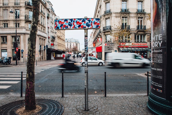 A Bathing Ape BAPE Street Marketing Paris