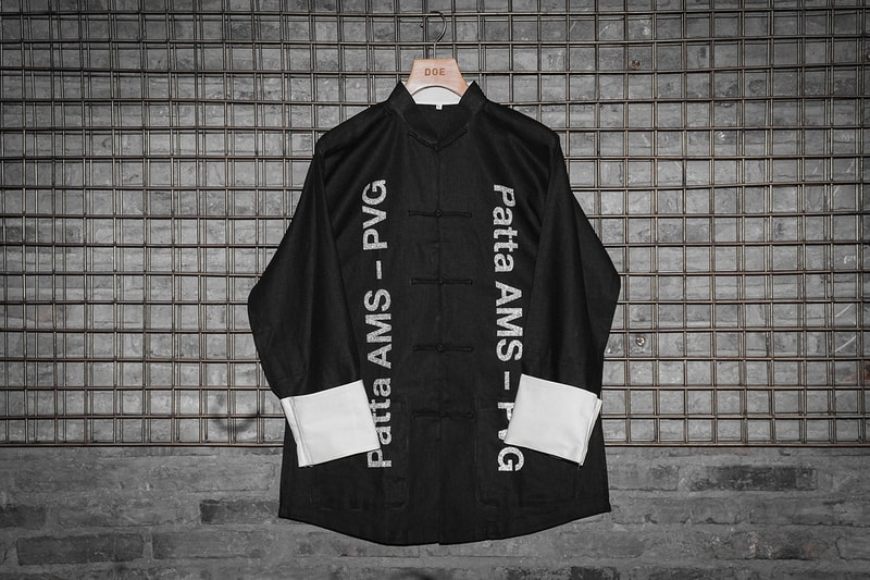 Lancement De La Veste Kung-Fu Asia Tour Patta Shanghai Pop Up