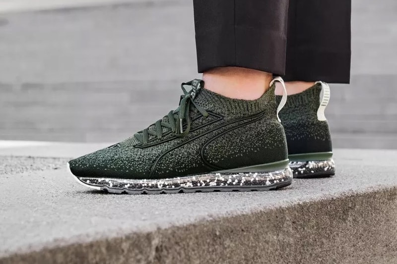 Puma Jamming Cushion New Sneakers Olive Innovation Technologie