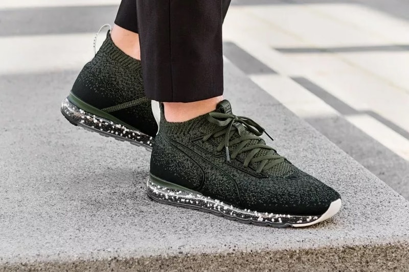 Puma Jamming Cushion New Sneakers Olive Innovation Technologie