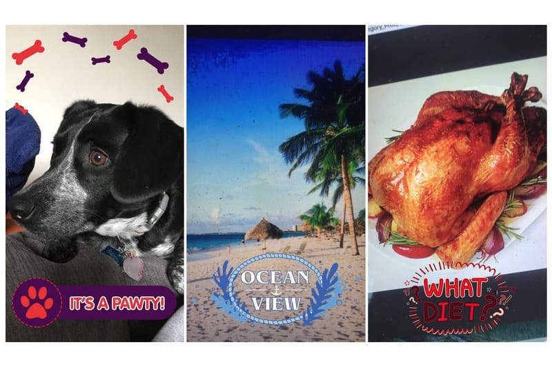 Snapchat Lance Les Filtres Qui S’Adaptent Au Contenu De Vos Photos