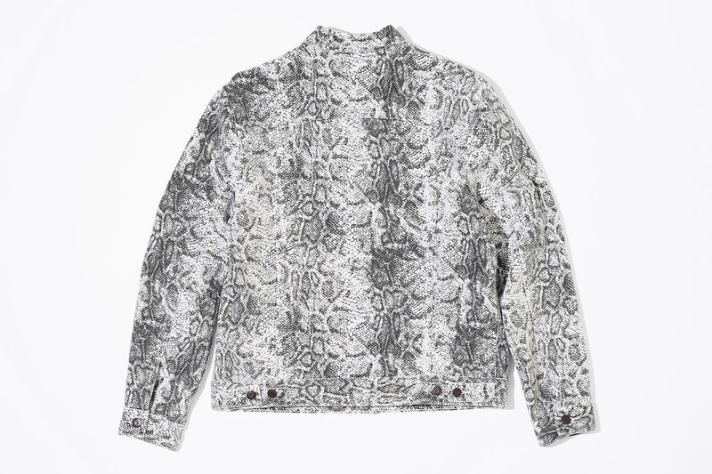Collection Supreme Levis Automne Hiver 2017 Imprimé Serpent Lookbooks
