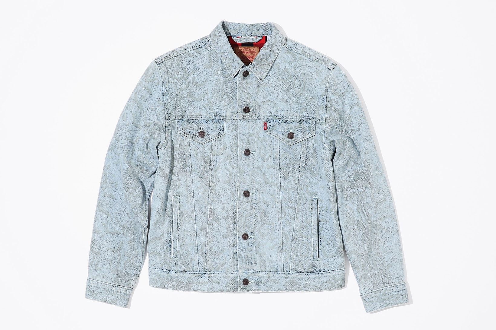 Collection Supreme Levis Automne Hiver 2017 Imprimé Serpent Lookbooks