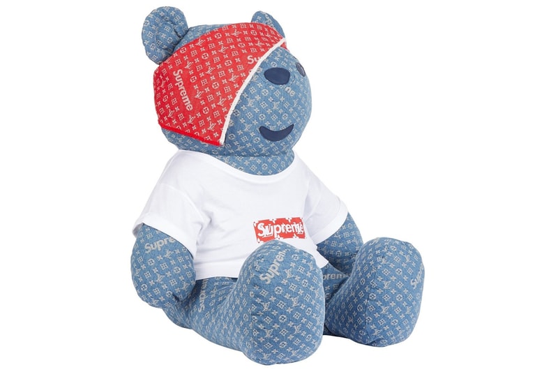 Ours En Peluche Teddy Bear Supreme Louis Vuitton