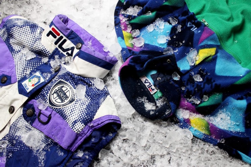 Pièces D'Archives Uniques Too Limited Hot x FILA
