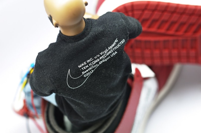 Figurine Virgil Abloh Off-White™ Et Air Jordan 1, Miniature Par Coolrain Lee